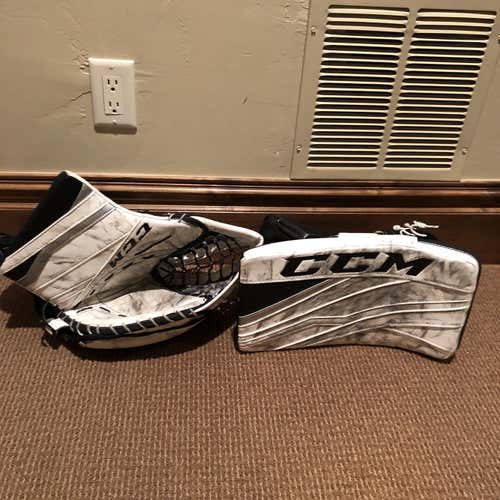 Used CCM E-Flex Pro 3 Glove Set