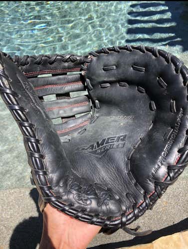 Black Used First Base Gamer 12" Baseball Glove