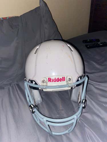 Used Riddell Victor With Under Armour Visor