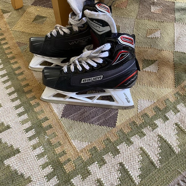 Used Bauer Vapor X700 Regular Width Size 5 Hockey Goalie Skates