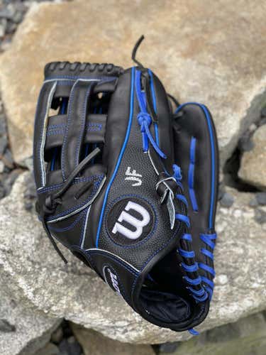 Never Used Black Wilson A2000 1799 12.75" Glove w/ Initials