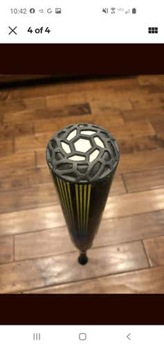 Purple Used High School/College 2019 DeMarini Composite prism Bat (-10) 22 oz 32"