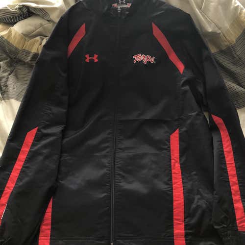 Under Armour Maryland Terps Windbreaker Size Large