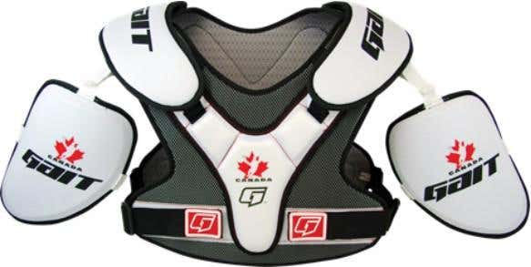 Gait Gunnar Box Lacrosse Shoulder Pads - Size Large - NEW