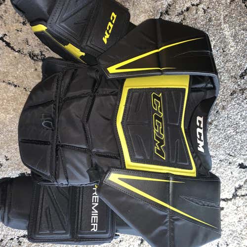 New Medium CCM Premier Goalie Chest and Arm Protector  Goalie Chest Protector
