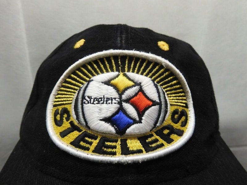 Vintage Pittsburgh Steelers Hat 90s Snapback Cap Drew Pearson