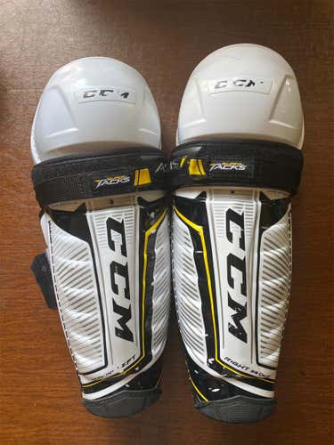 Used CCM Super Tacks  Shin Pads