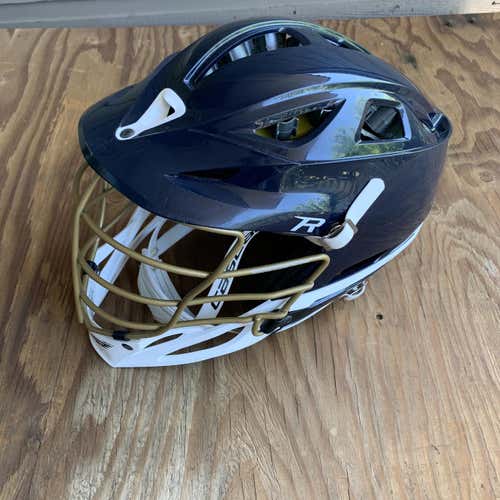 Barely Used One Size Fits Most Navy Blue/Gold Cage Cascade R