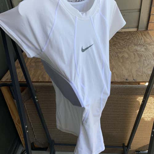 Barely Used Large Nike Compression Shirt W/ Rib Pads
