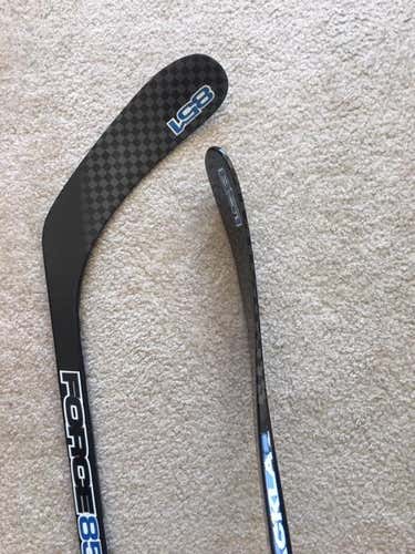 2-pack MONTREAL 851 New Int. Right Handed Hockey Stick BIG TOE-Curve 565g - 65 flex