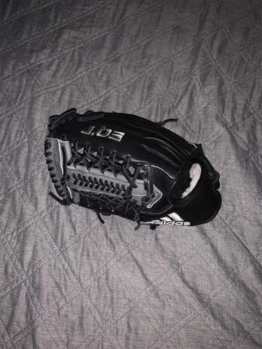 Black New Outfield EQT 12.5" Baseball Glove