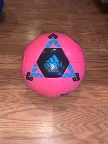 Pink Used Adidas Soccer Ball Size 4