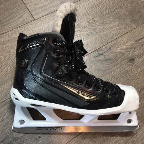 Used CCM RibCor 44K Regular Width Size 5 Hockey Goalie Skates