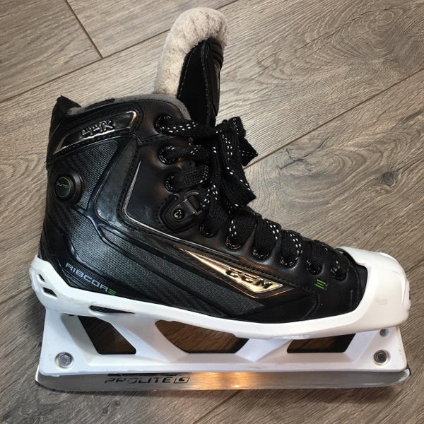 Used CCM RibCor 44K Regular Width Size 5 Hockey Goalie Skates