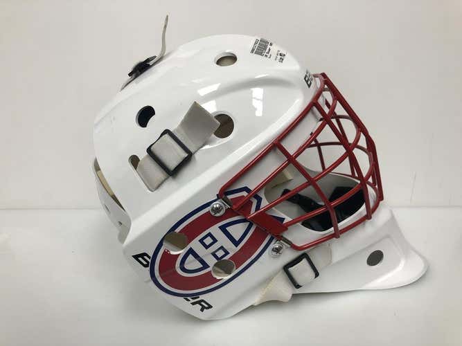 Used Bauer Nme3 Md Ice Hockey Goalie Helmets & Masks