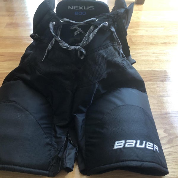 Black Used XL Bauer Nexus 800 Hockey Pants