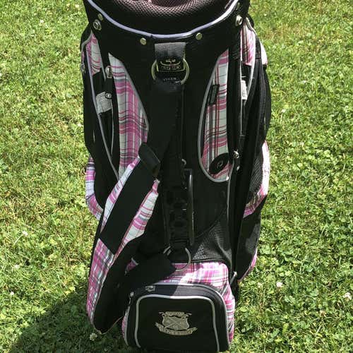 Black Pink Women's Ogio Golf Club Carry Bag