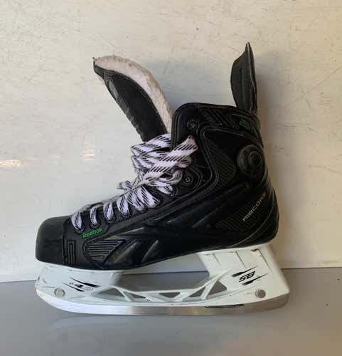 Senior Used Reebok 26K PUMP Hockey Skates Extra Wide Width Size 7.5