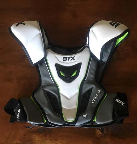 Used Large STX Cell III Shoulder Pads
