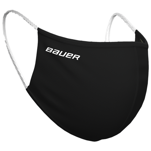 **2-PACK** Black Bauer PPE Reversible Facemask Black/Camo