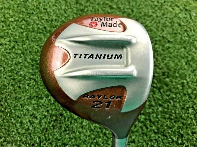 TaylorMade Titanium Raylor Wood 21* / RH / Regular Graphite/ New Grip / dw0608