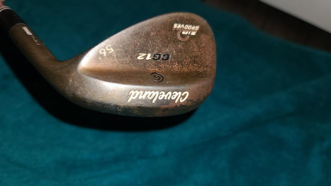 Used Men's Cleveland Right Handed CG12 Wedge Wedge Flex 56 Degree Steel Shaft