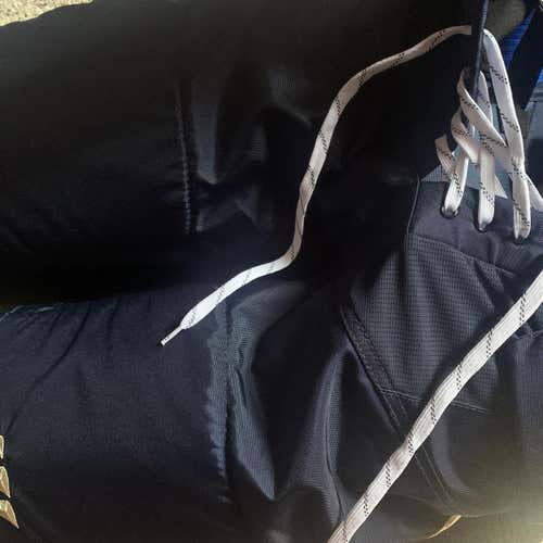 Large Qrl Warrior Columbus Blue Jackets Pants Navy/cream