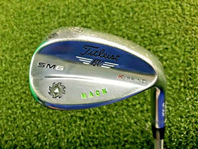 Titleist Vokey BV SM6 K Grind Lob Wedge 60*12* / RH / Stiff Graphite / dw6430