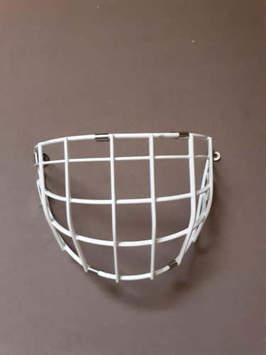 Used Bauer goalie mask cage