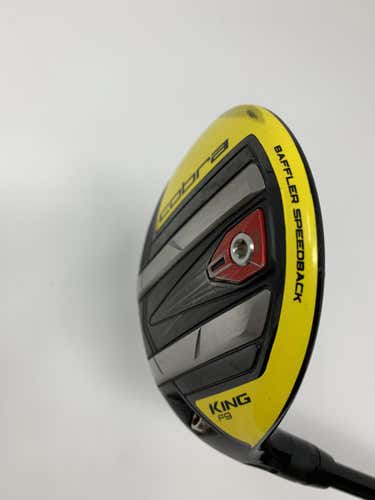 Left Handed LH Cobra F9 3 Wood 14.5* Stiff - Atmos Blue Tour Spec 6 - 43.25"