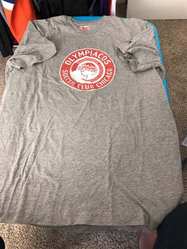 Olympiacos Gray Men's XL Puma Shirt