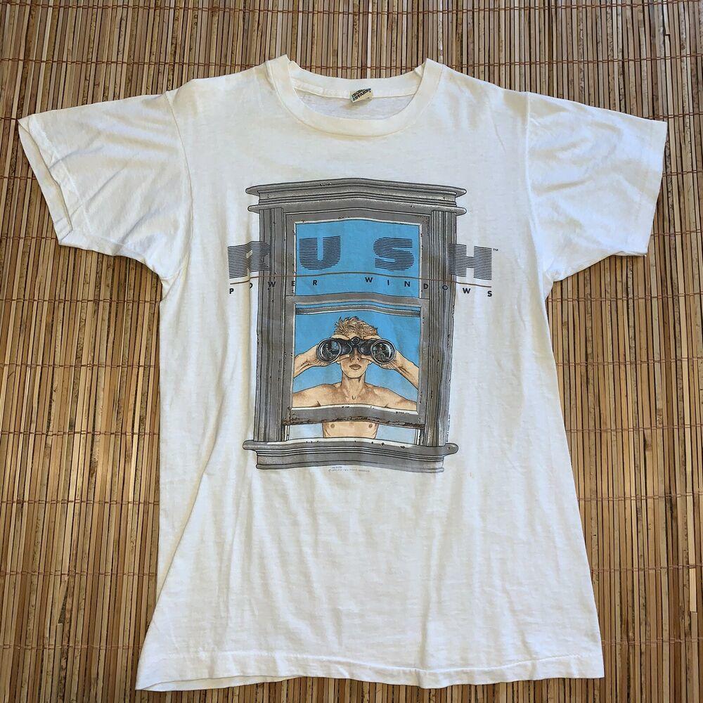 Vintage Rush Power Windows Tour 1985 
