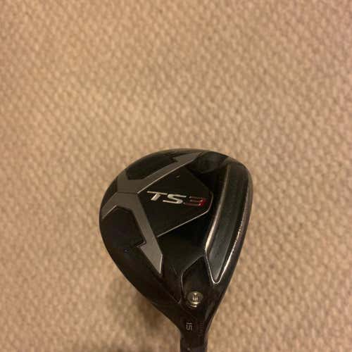 Used Right Handed TS3 Stiff Flex 3 Wood Fairway Wood