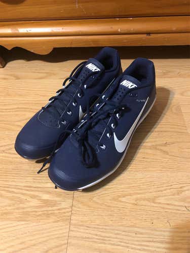 New Nike Clipper Navy Cleats Size Men's 10.5 (W 11.5) Nike