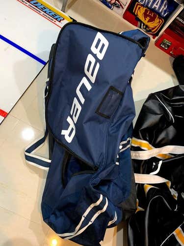 Bauer goalie wheeled bag