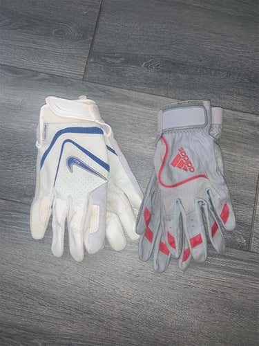 Used XL Adidas Batting Gloves
