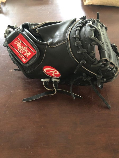 Black Used Catcher's Heart of the Hide 32.5" Baseball Glove