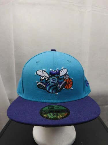 New Era NBA Charlotte Hornets 2 Tone Old School Logo 59FIFTY 7 5/8