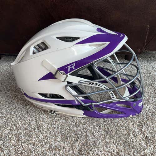 White Used Player's Cascade R Helmet