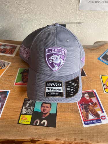 Florida Panthers Hockey Fights Cancer Medium/Large Hat