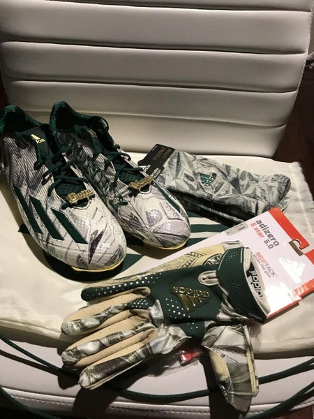 Adizero 5-Star 5.0 Snoop Dogg Gotta Hustle Sz 9 Football Cleat W/ Glove,Sock,Bag