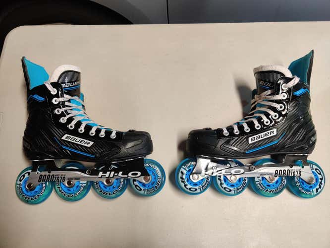 Used Like New Senior Bauer RSX Inline Skates Regular Width Size 6