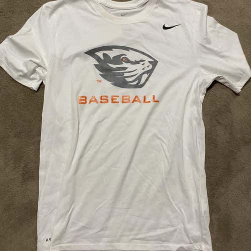 Oregon State Baseball OSU White Men's Medium Nike Shirt