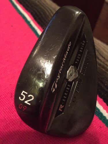TaylorMade TP EF Spin Groove Tour Wedge 52* 09 Black Smoke KBS Steel 35 1/2” RH