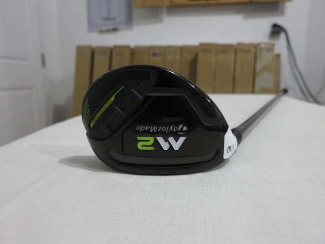 TaylorMade 2017 M2 3 Hybrid Rescue Iron - 19* - Regular Flex Graphite - NEW - LH