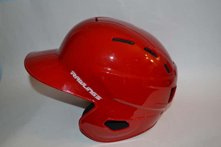 RED  New    Rawlings S100 Batting Helmet with carry bag    7 3/8