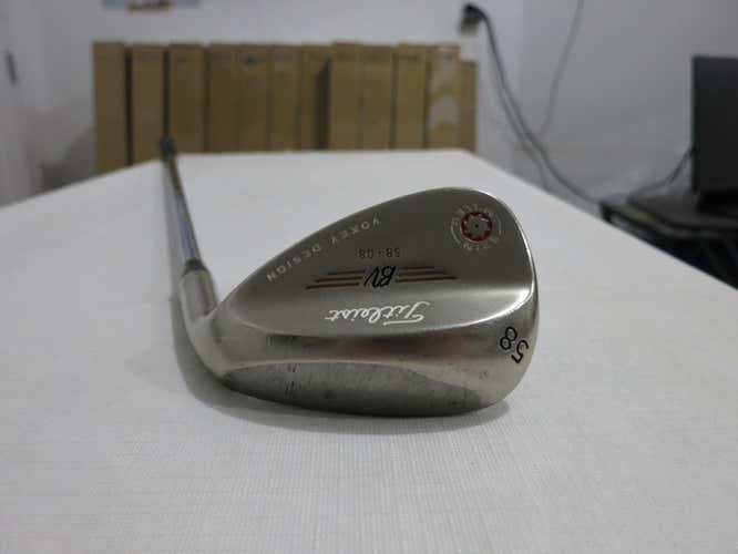 Titleist 2009 Spin-Milled Vokey Black Nickel Lob Wedge SM3 - 58* - Steel