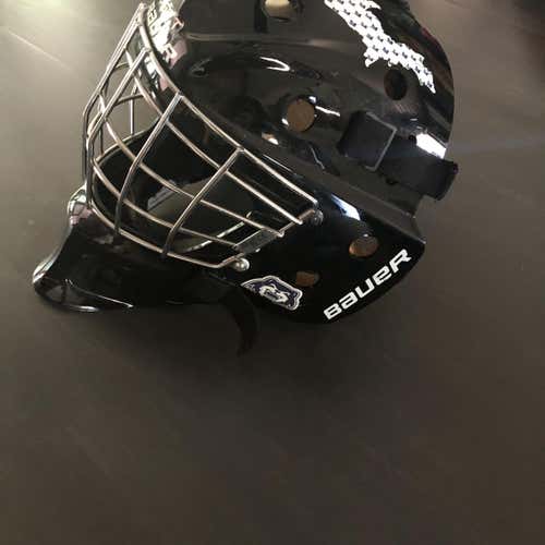 Black Used Bauer NME 3  Goalie Mask