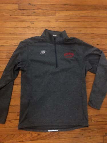 BU Gray Men's Large New Balance Sweatshirt