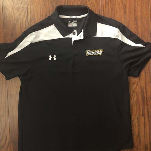Towson Lacrosse Team Issued Travel Polo